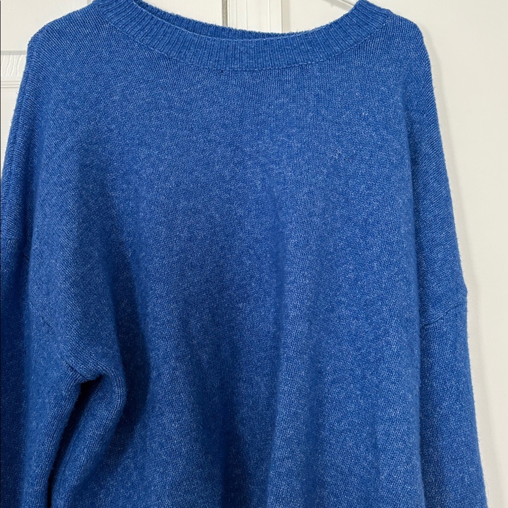 Blue Knit Sweater